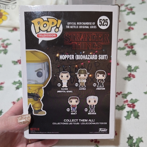 Funko Pop! Hopper in Biohazard Suit Stranger Things Hot Topic Exclusive - Picture 2 of 4